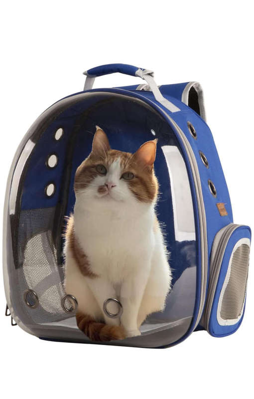 Cat Dog Bird Breathable Backpack Carrier Capsule Transparent BubbleBag Gift