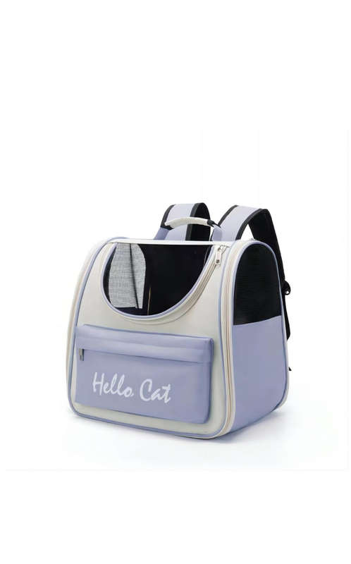 Portable Travel Space Breathable Pet Carrier Backpack- Blue