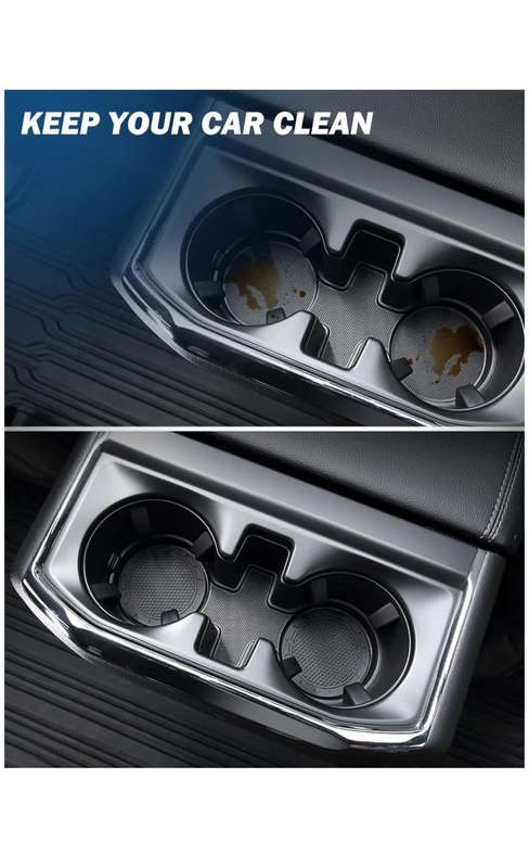 Car Cup Holder Coaster, 2 Pack Universal Anti-Slip Shockproof Car Coasters