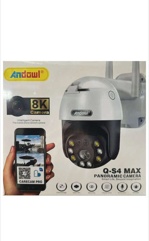 Wireless Wi-Fi Panoramic Smart & Security Camera