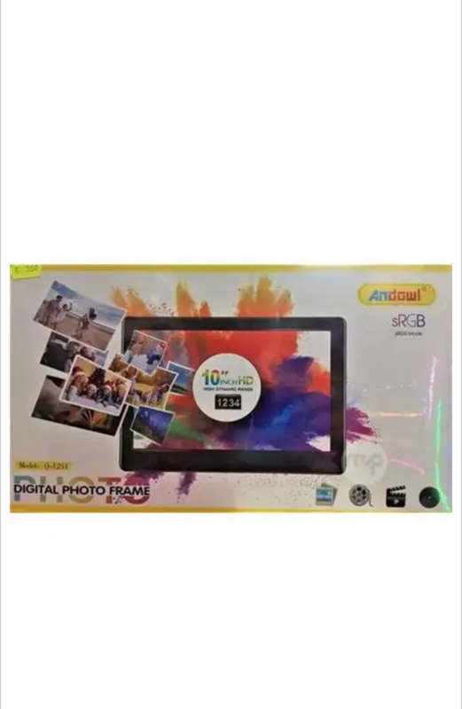 10 inches Hi-Res Digital Photo & HD Video Frame