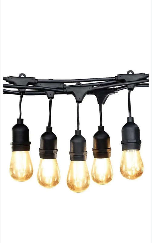 10BULBS solar string light