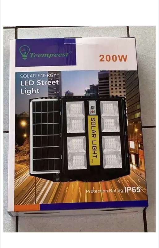 200W LED Solar Street Light With Panel
