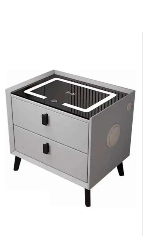 SMART SIDE TABLE WITH WIRELESS CHARGING STATION Nightstand