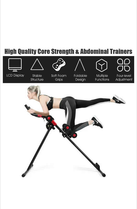Adjustable 4 Gears Abdominal Trainer
