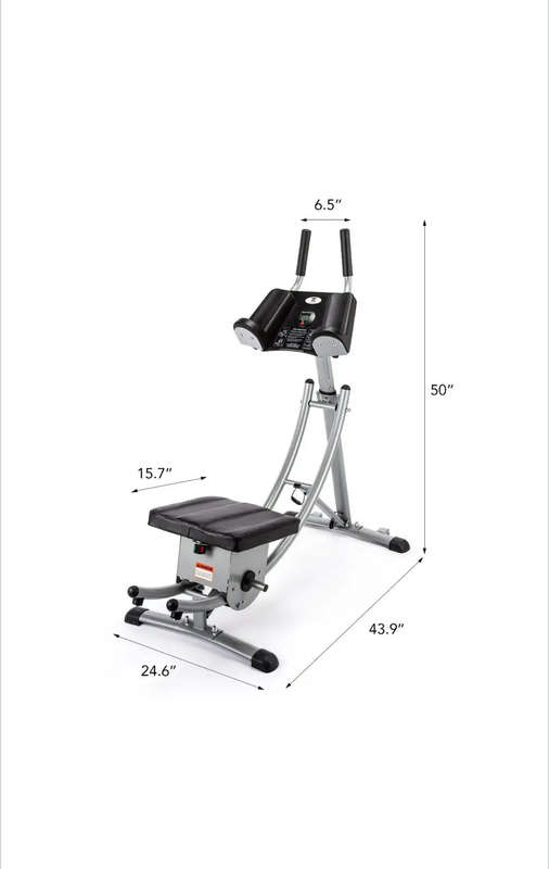 GB Ab Coaster Ultimate Core Workout, 6 Pack Ab Exercise Machine