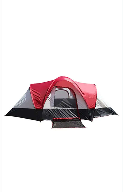 6-Person Outdoor Double-Layer Camp Tent