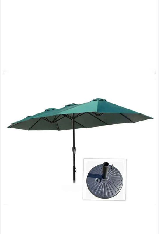 Green Rectangle 3 Roof Canopy Gazebo