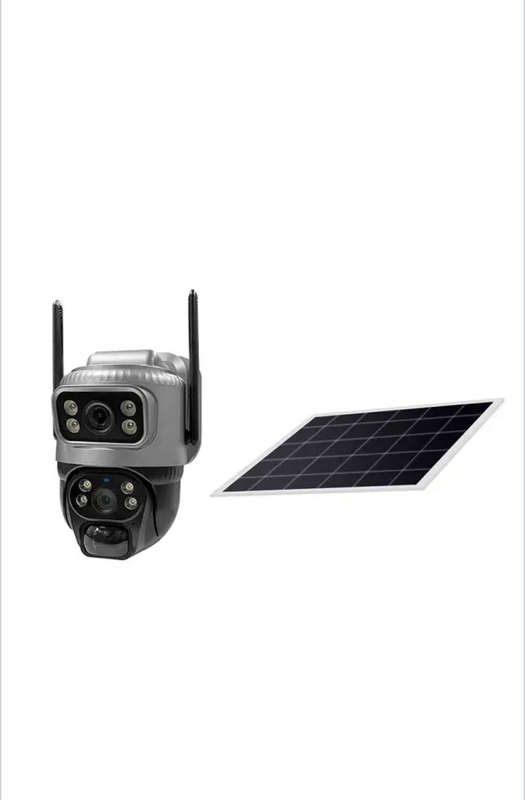 4G Solar Powered Outdoor Night Vision IP Camera With V380Pro App