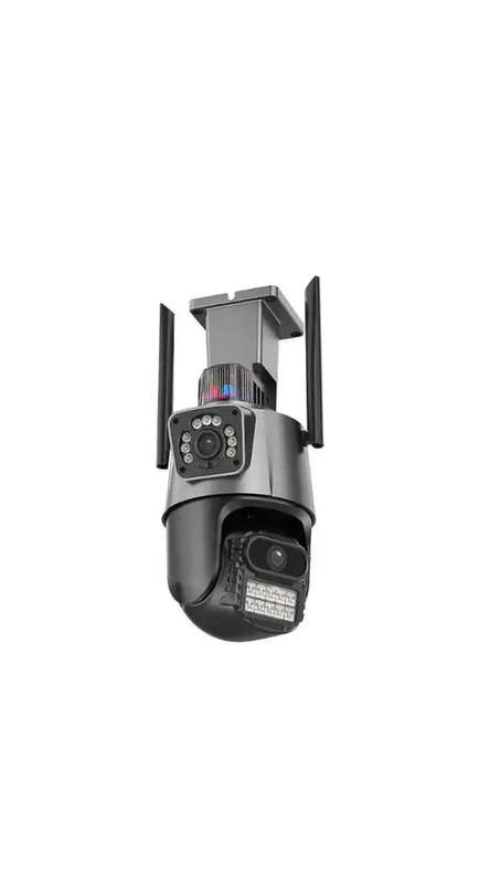 Smart Wireless Wifi Cctv Camera Dual Lens Indoor & Outdoor Security Camera