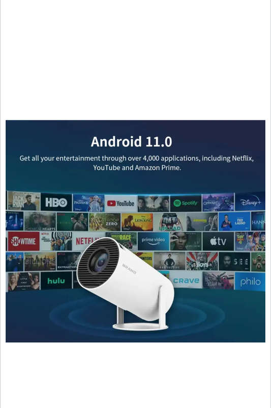 4K Wifi portable smart projector Android