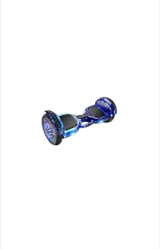 10" Smart Balance Hoverboard With Bluetooth Speaker And LED Light