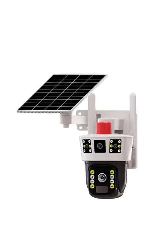 6MP 3K 4G 3 Camera Solar Smart Pan Tilt Camera | Works with a SIM Card