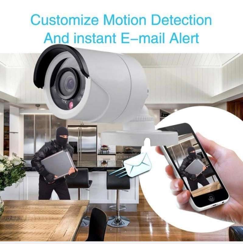 Jortan 4  Channel AHD 1080P CCTV Camera Surveillance Kit