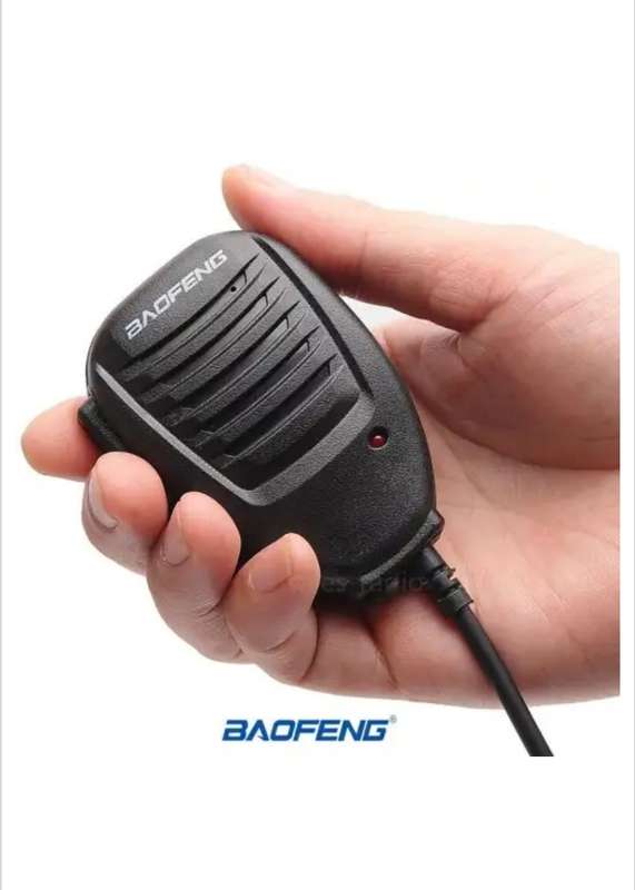 Hand Held Clip-On Shoulder Speaker Mic Microphone PTT for Walkie Talkies