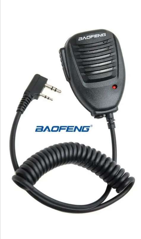 Hand Held Clip-On Shoulder Speaker Mic Microphone PTT for Walkie Talkies
