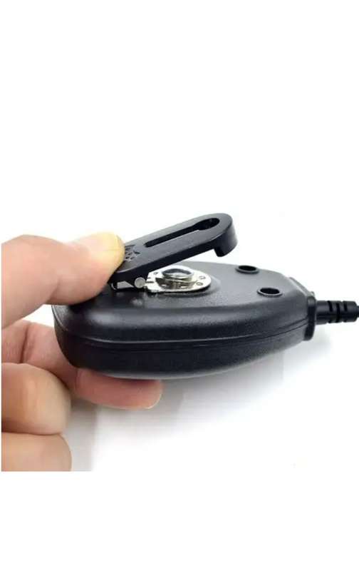 Hand Held Clip-On Shoulder Speaker Mic Microphone PTT for Walkie Talkies