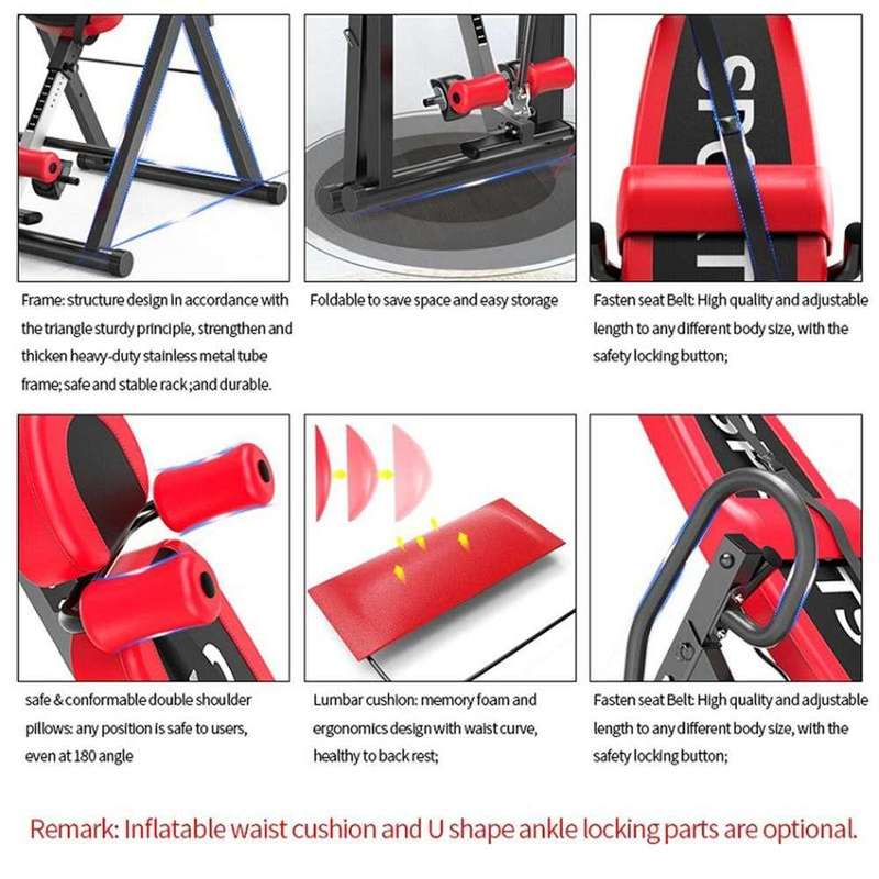 Therapeutic Inversion Table - Clinically Inspired Spinal Decompression