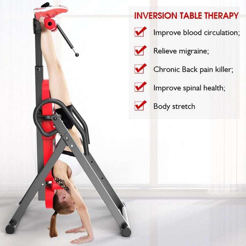 Therapeutic Inversion Table - Clinically Inspired Spinal Decompression