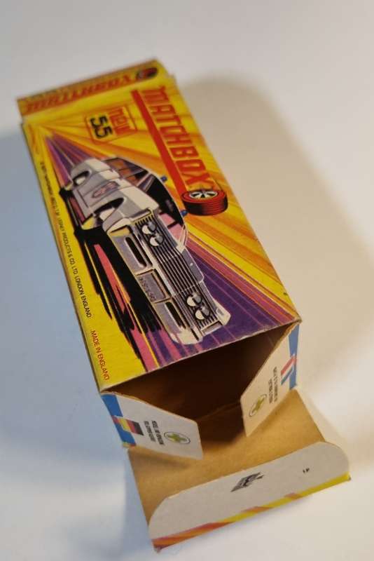 Matchbox Lesney 55E Mercury Commuter Police Original Box