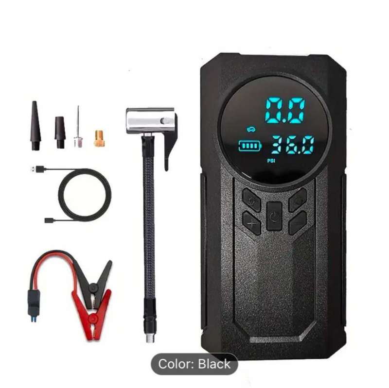 4 in 1 Car jumpstarter (1pc multifunction Portable Jumpstarter with Air compressor) GREAT SPECIAL