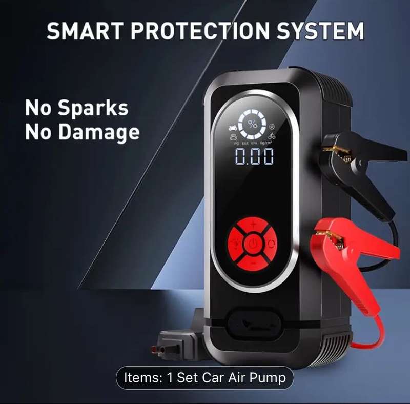 4 in 1 Car jumpstarter with Air compressor (Great product to have)