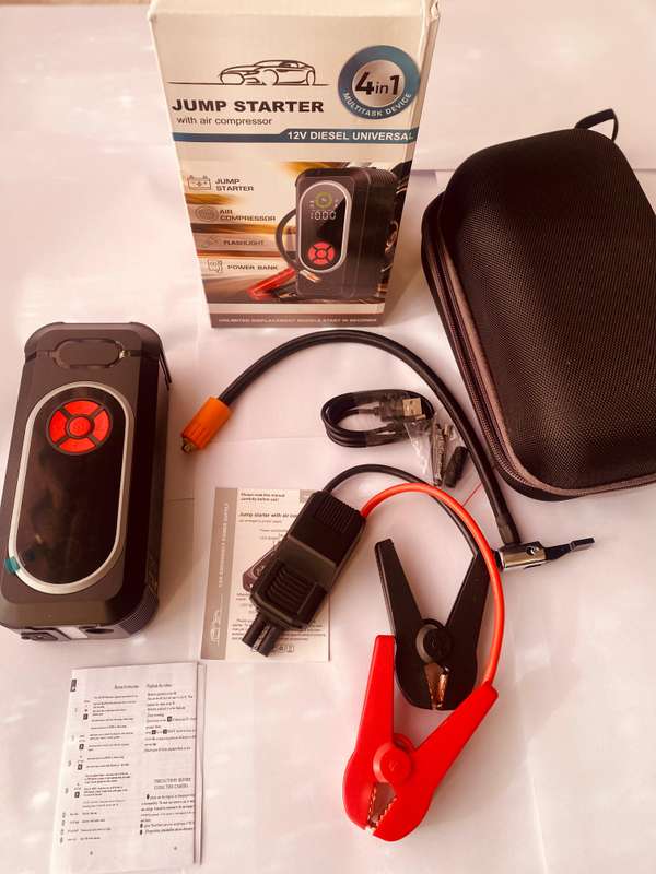 4 in 1 Car jumpstarter with Air compressor (Great product to have)