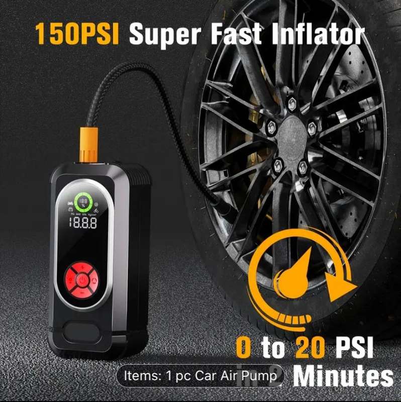 4 in 1 Car jumpstarter with Air compressor (Great product to have)