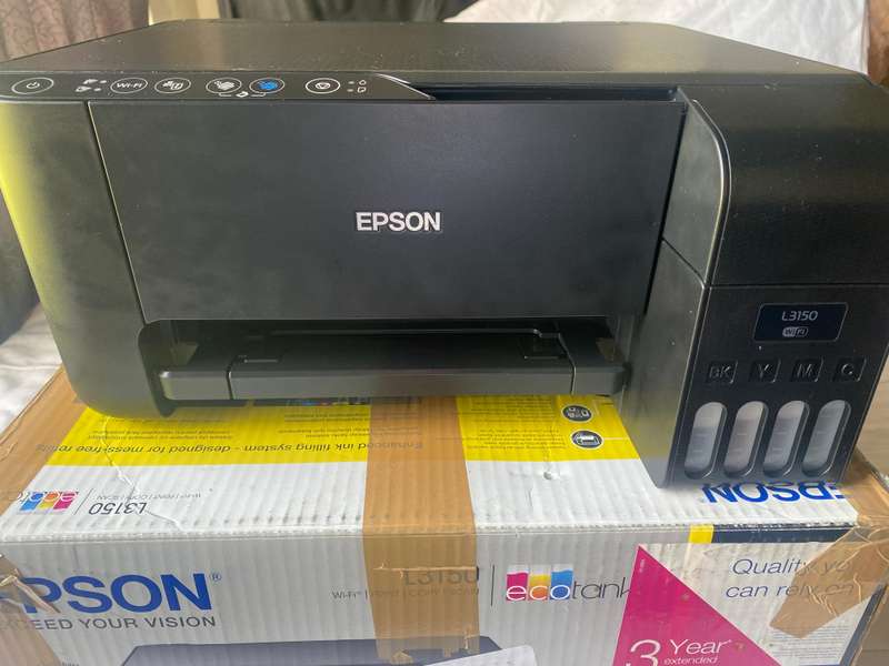 Epson L3150 All-in-One Printer (USB cable and WiFi connectivity)