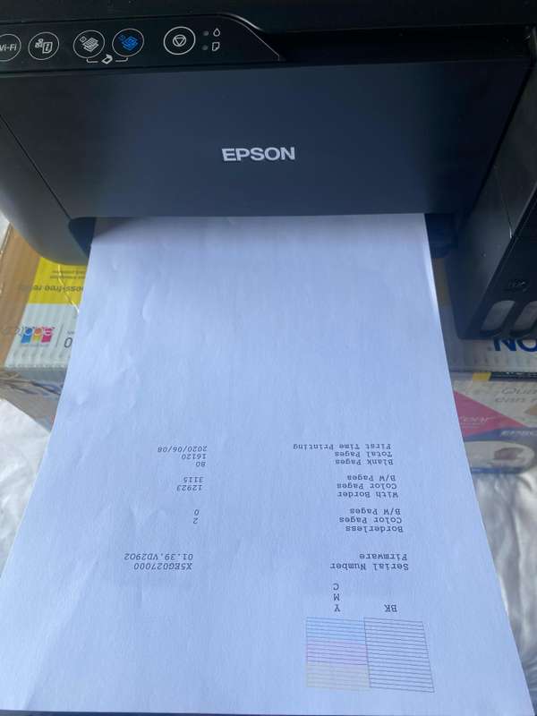 Epson L3150 All-in-One Printer (USB cable and WiFi connectivity)