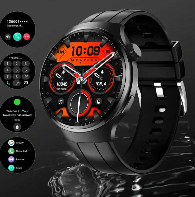 Valentine's gift -Coiusor Smartwatch for Men & Women - Waterproof IP68, Wireless Calls & Messages, V