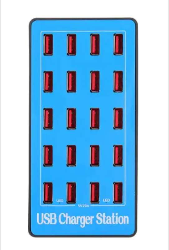 20 ports USB Charging Station.