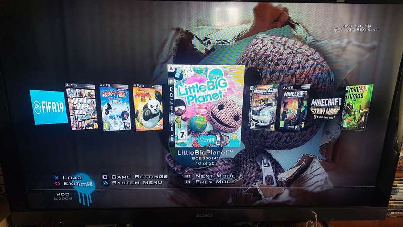 Playstation 3 with 20 Games