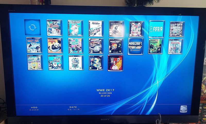 Playstation 3 with 20 Games