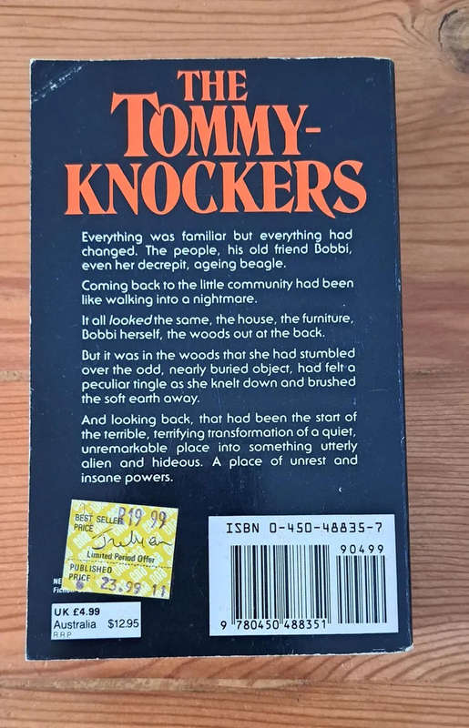 Stephen King The Tommy Knockers horror sci-fi fiction thriller fantasy aliens mystery supernatural