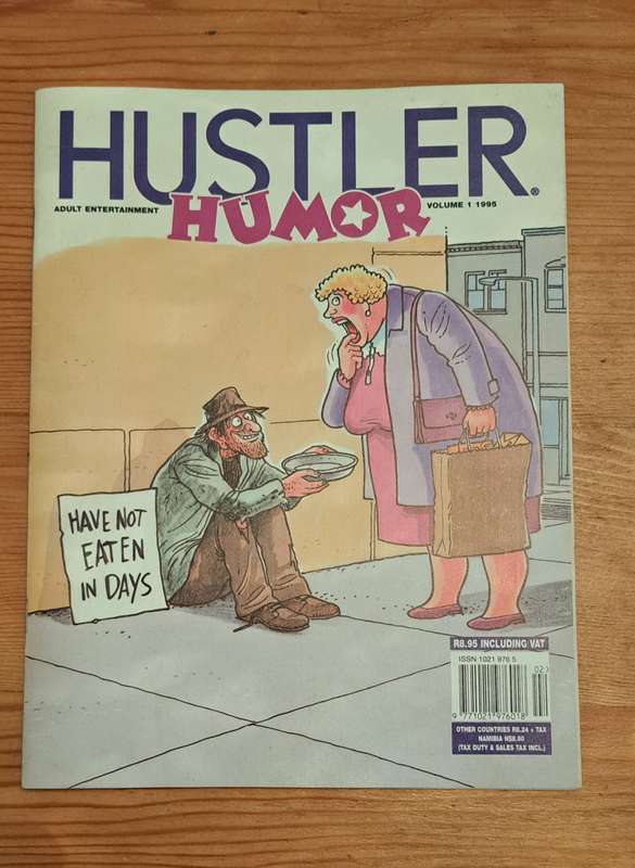 Hustler Humor #1 (1995) Adult cartoon comic book humor rare collectable