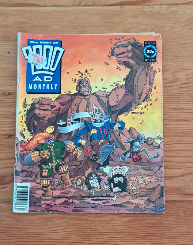 Best of 2000 AD Monthly (1992) #84 rare vintage old collectable comic books retro