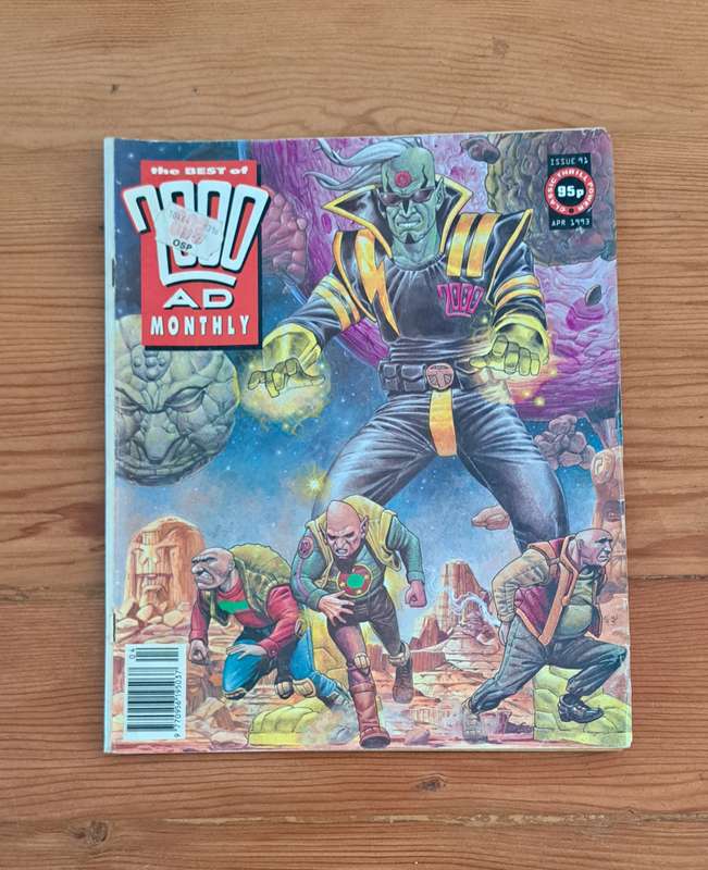 Best of 2000 AD Monthly (1993) #91 rare vintage retro old collectable comic books
