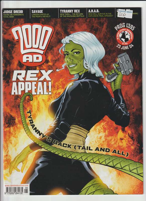2000 AD Prog 1395 Released 23rd Jun 2004 comic book (import)