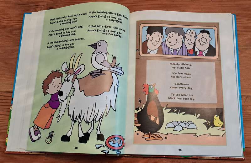 My First Mother Goose book Nursery Rhymes for kids children