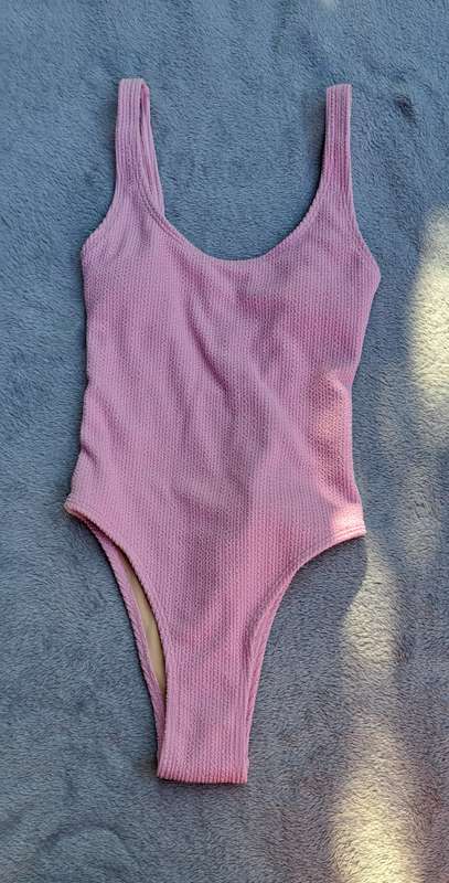 Cotton On Brand new swimsuit with tags, Scoop back one piece costume baby pink XS