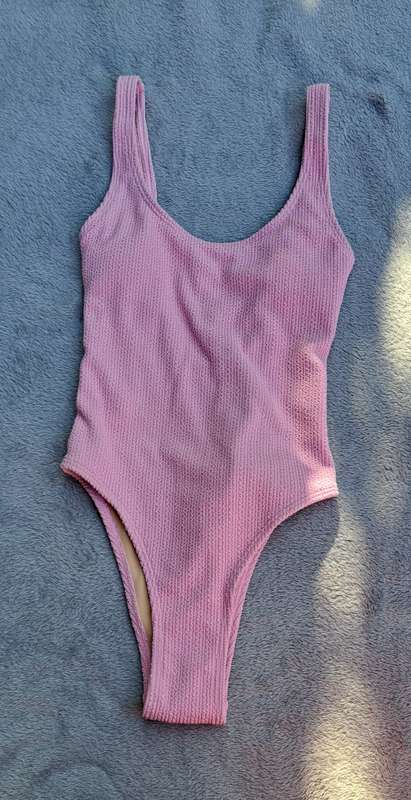 Cotton On Brand new swimsuit with tags, Scoop back one piece costume baby pink XS
