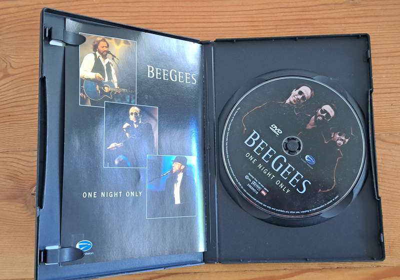 Bee Gees One Night Only DVD music band 1960's 1970's disco musical