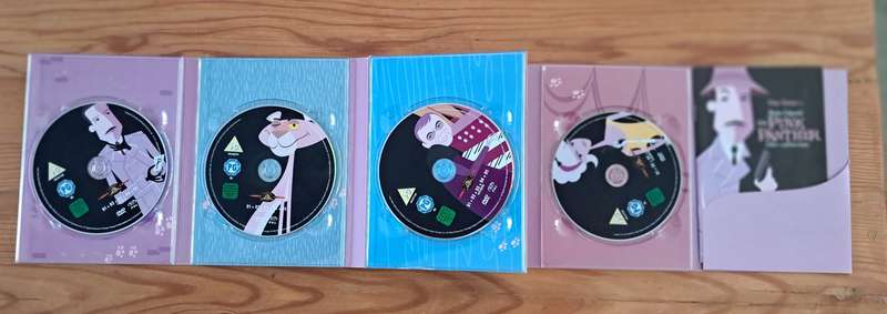 Peter Sellers The Pink Panther Film collection 6x DVD set movie film classic collectors rare vintage