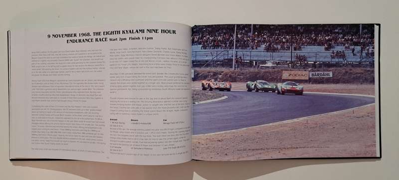 Sunset On Kyalami 1961 to 1971 By Gary Kegel & Brian Bennett motor racing cars South Africa history
