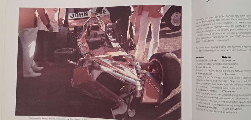 Sunset On Kyalami 1961 to 1971 By Gary Kegel & Brian Bennett motor racing cars South Africa history