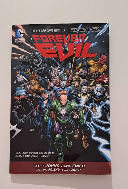 DC comic books Forever Evil TPB (2015) #1 - 1ST print The new 52! superheroes sci-fi fantasy action