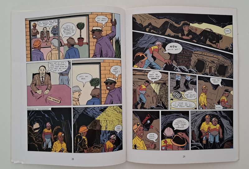 Zeke and the Mine Snake by Vuka Shift & Joe Dog comic book South Africa Zulu African English