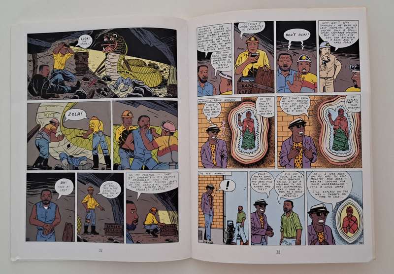 Zeke and the Mine Snake by Vuka Shift & Joe Dog comic book South Africa Zulu African English
