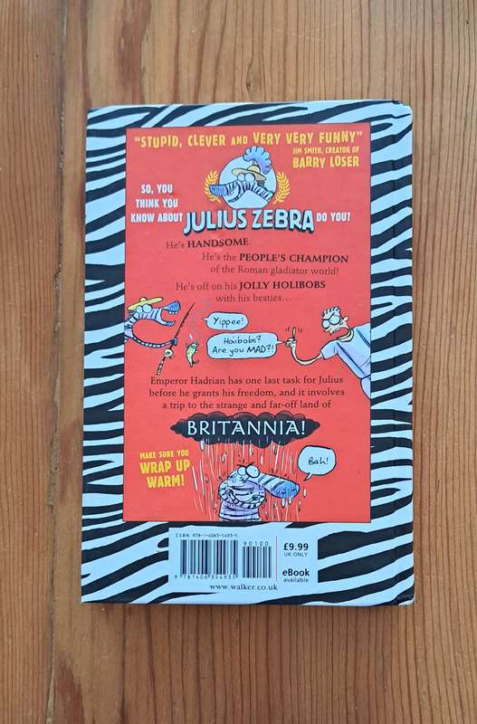 Julius Zebra Bundle With The Britons by Gary Northfield teen boys comedy humor fantasy animals